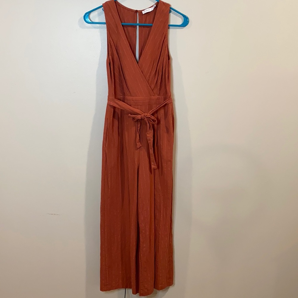 Dark orange jumpsuit